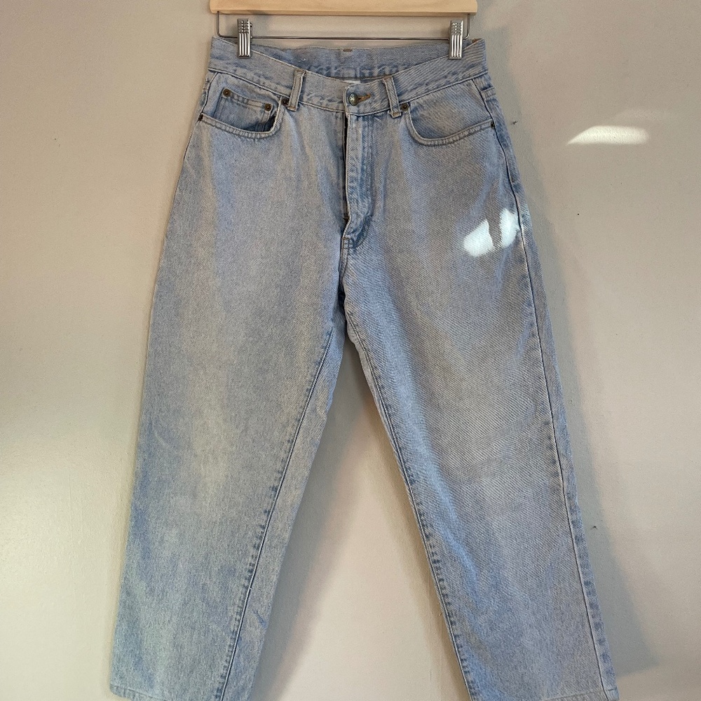 High-waisted Vintage Alfred Sung Mom Jeans